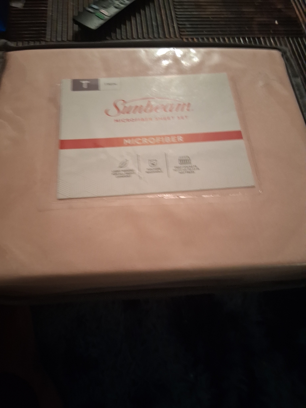 Sunbeam Microfiber Sheet Set in Pale Pink